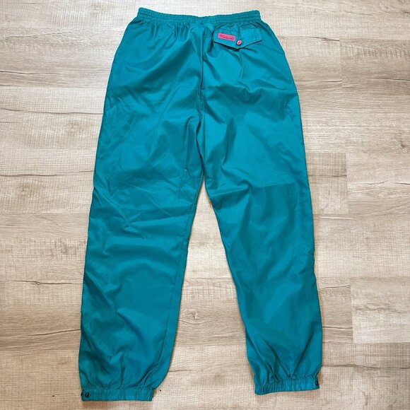 Y2K Nylon Track Pants Men's Large Columbia Windbreaker Gorpcore Hiking Jogger - Picture 7 of 10